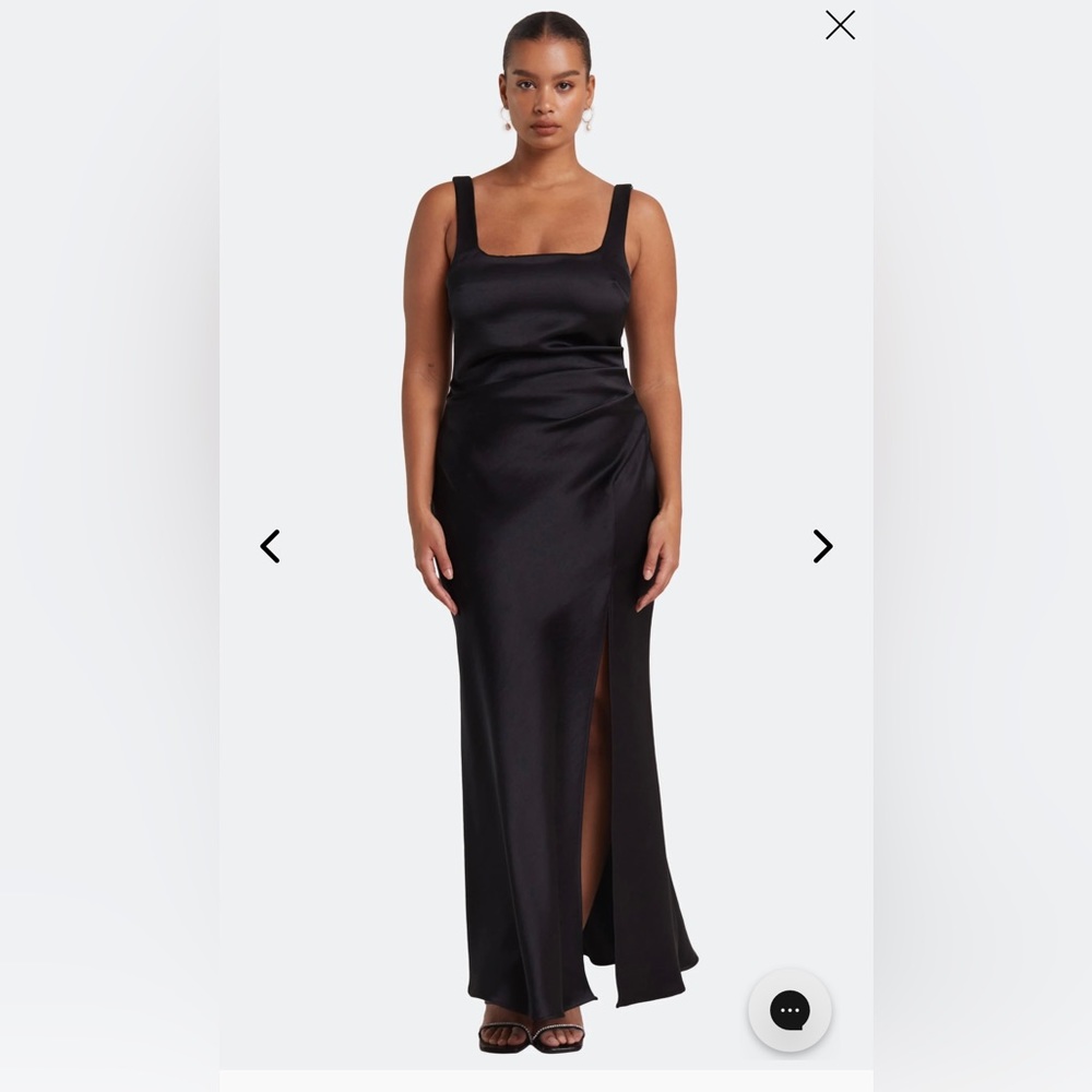 Bec & Bridge - The dreamer square neck dress in black size US 6